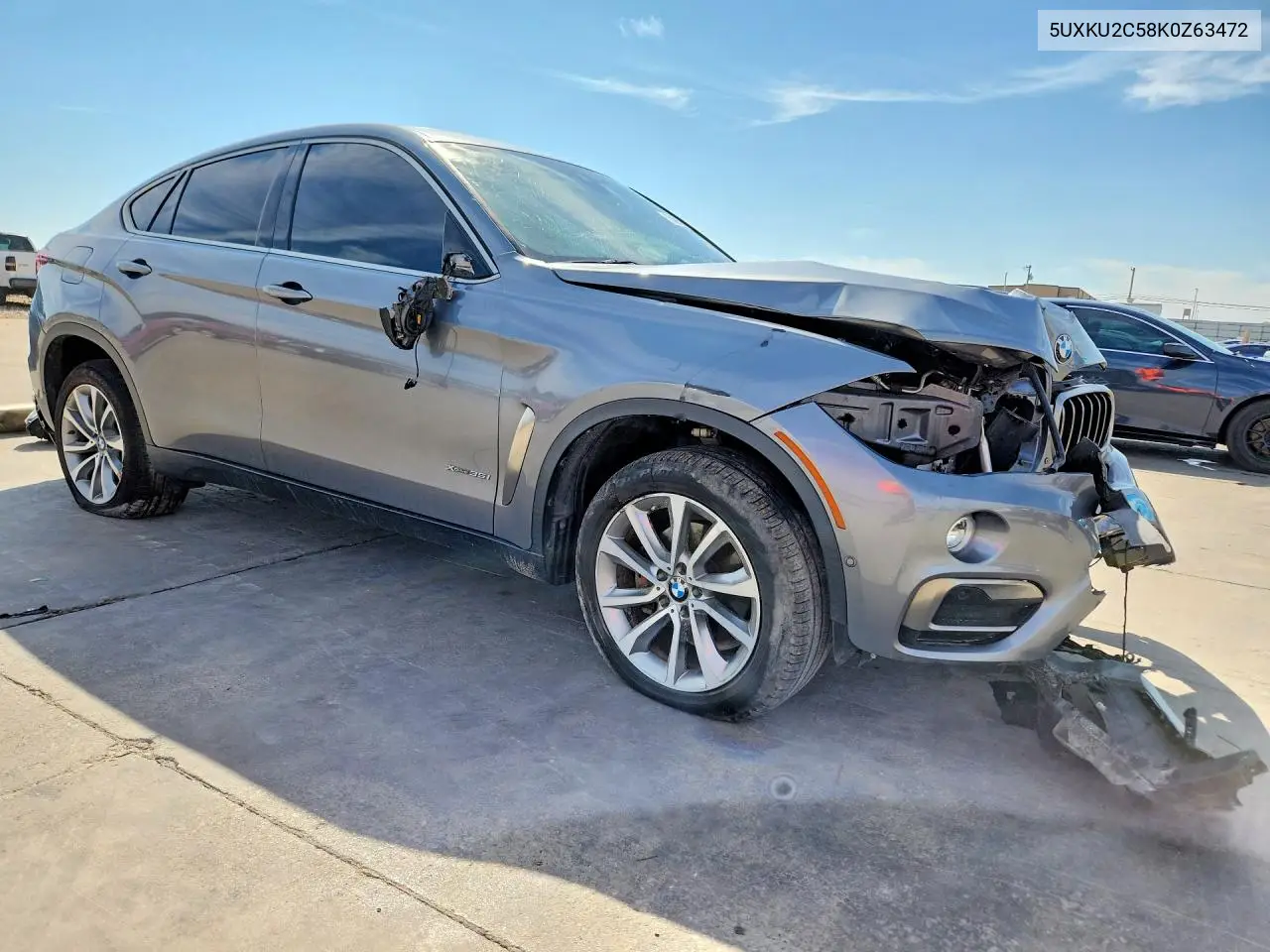2019 BMW X6 VIN 5UXKU2C58K0Z63472 — фото 4