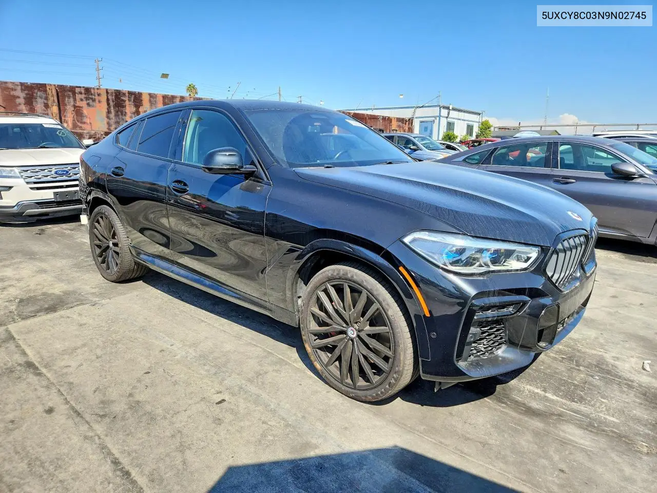 2022 BMW X6 VIN 5UXCY8C03N9N02745 — фото 4