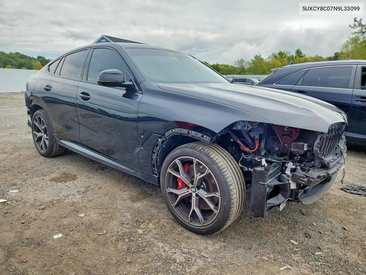 2022 BMW X6 VIN 5UXCY8C07N9L33099 — фото 4