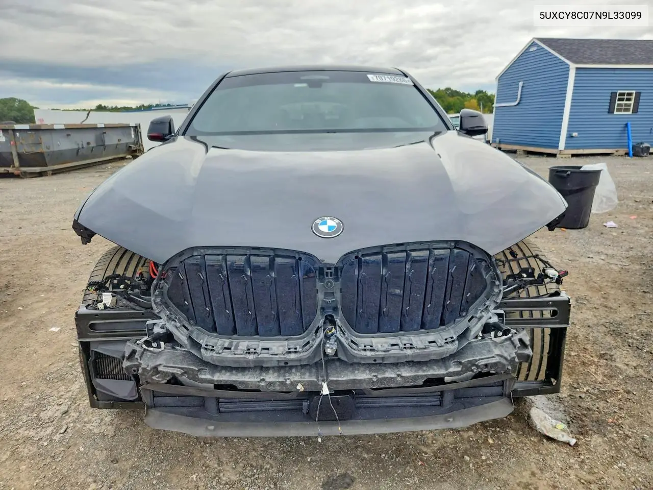 2022 BMW X6 VIN 5UXCY8C07N9L33099 — фото 5