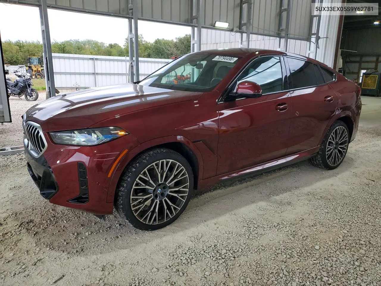 BMW X6 2025, VIN 5UX33EX05S9Y62781