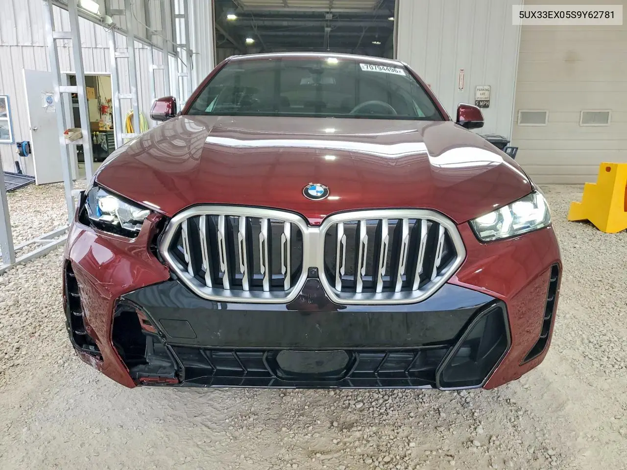 2025 BMW X6 VIN 5UX33EX05S9Y62781 — фото 5