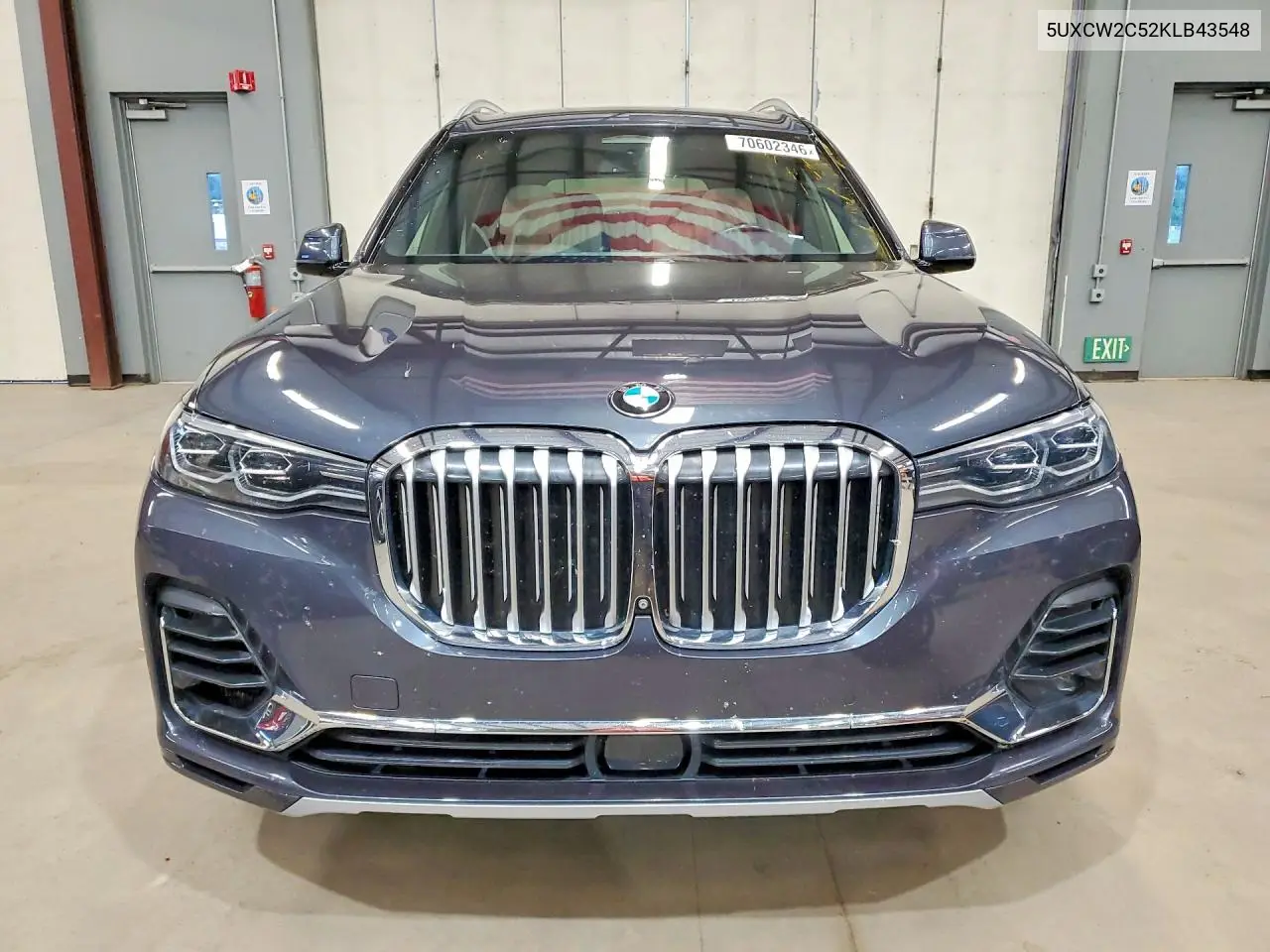 2019 BMW X7 VIN 5UXCW2C52KLB43548 — фото 5