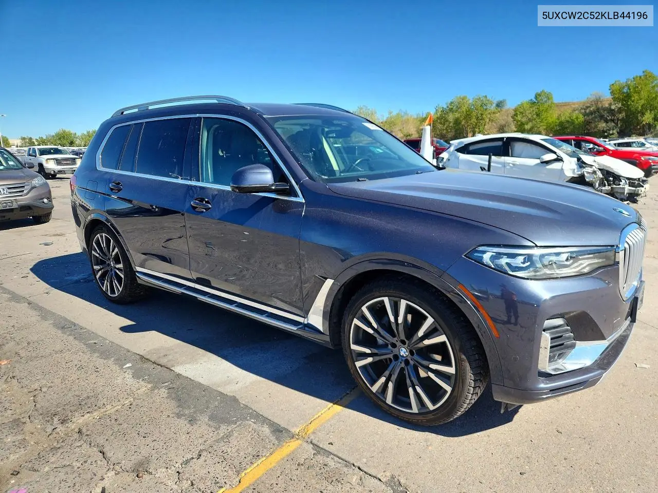 2019 BMW X7 VIN 5UXCW2C52KLB44196 — фото 4