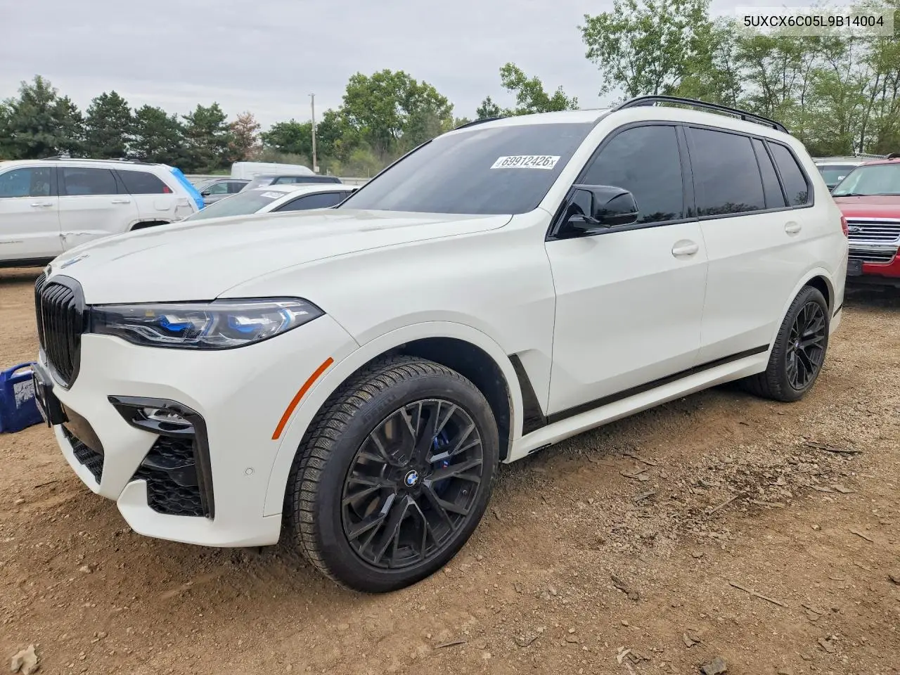 BMW X7 2020, VIN 5UXCX6C05L9B14004