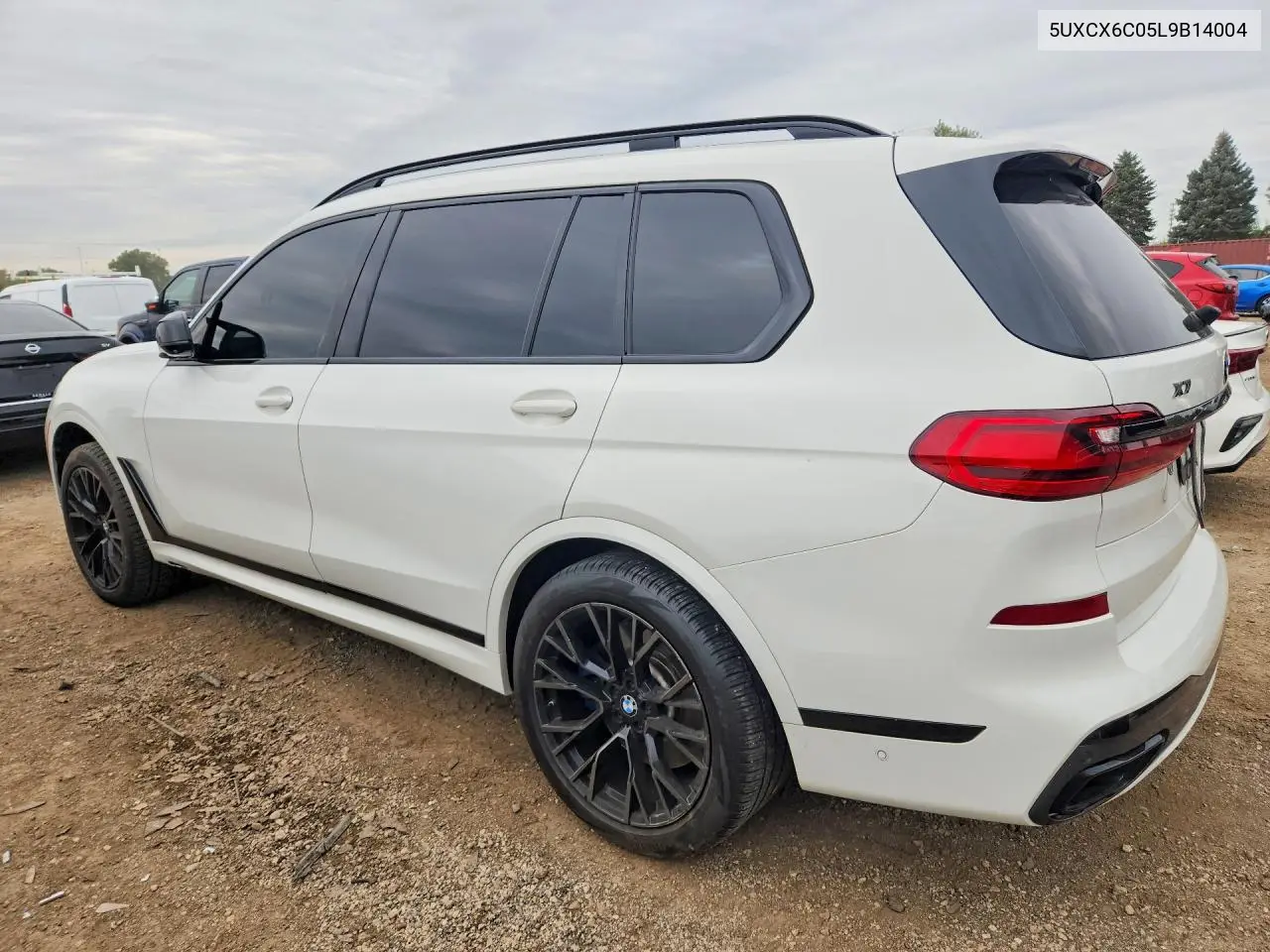 2020 BMW X7 VIN 5UXCX6C05L9B14004 — фото 2