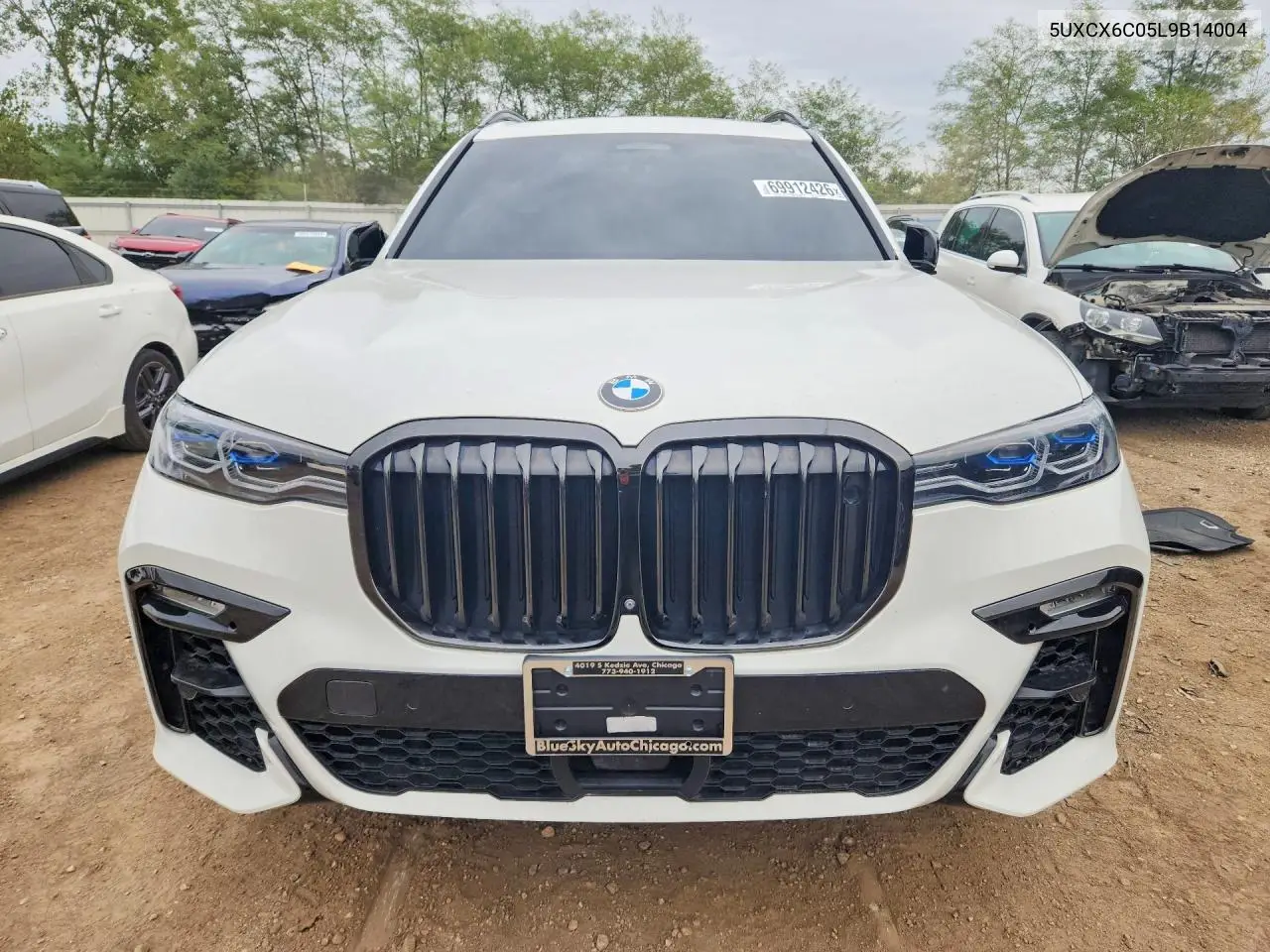 2020 BMW X7 VIN 5UXCX6C05L9B14004 — фото 5