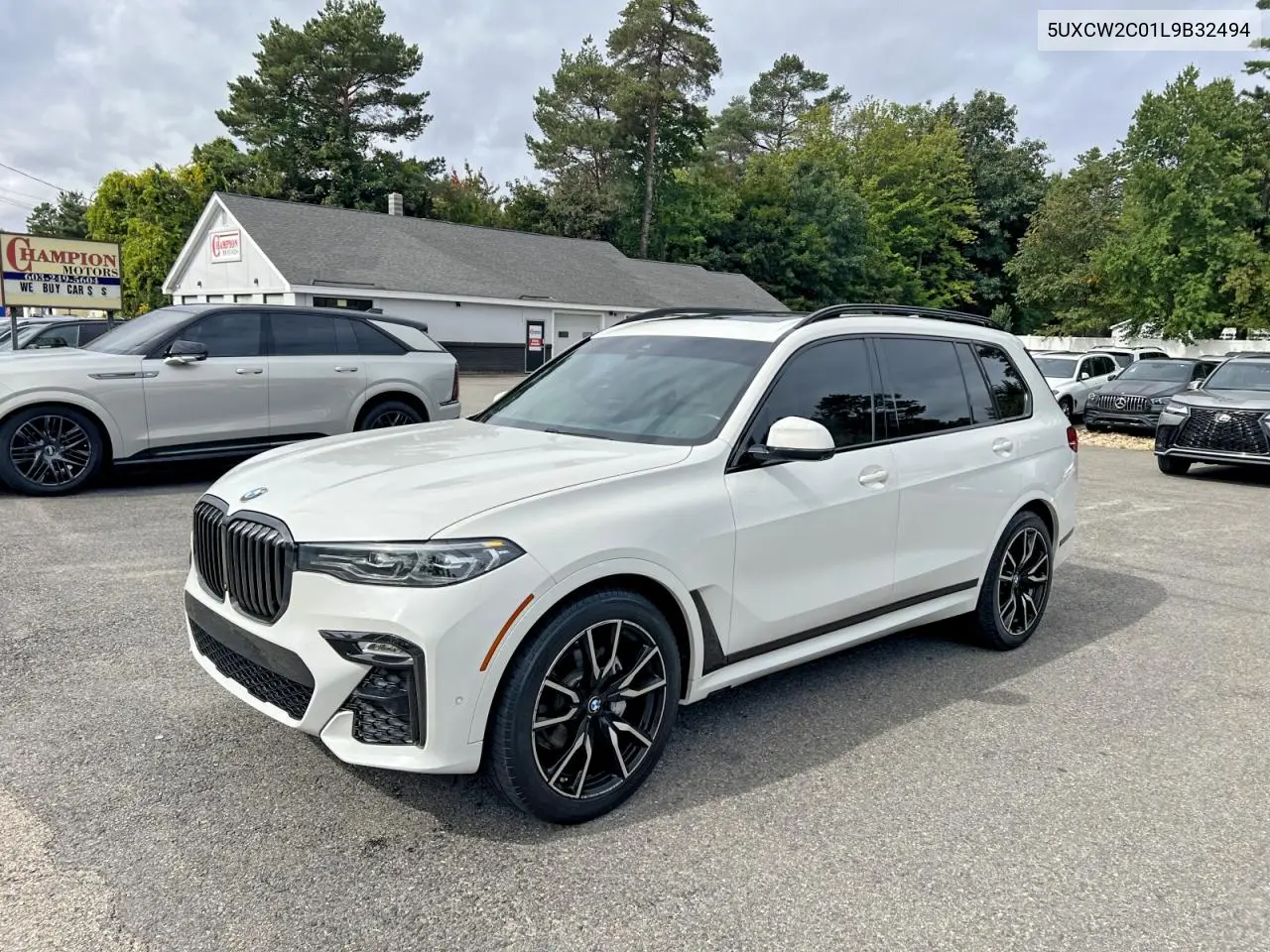 2020 BMW X7 VIN 5UXCW2C01L9B32494 — фото 2