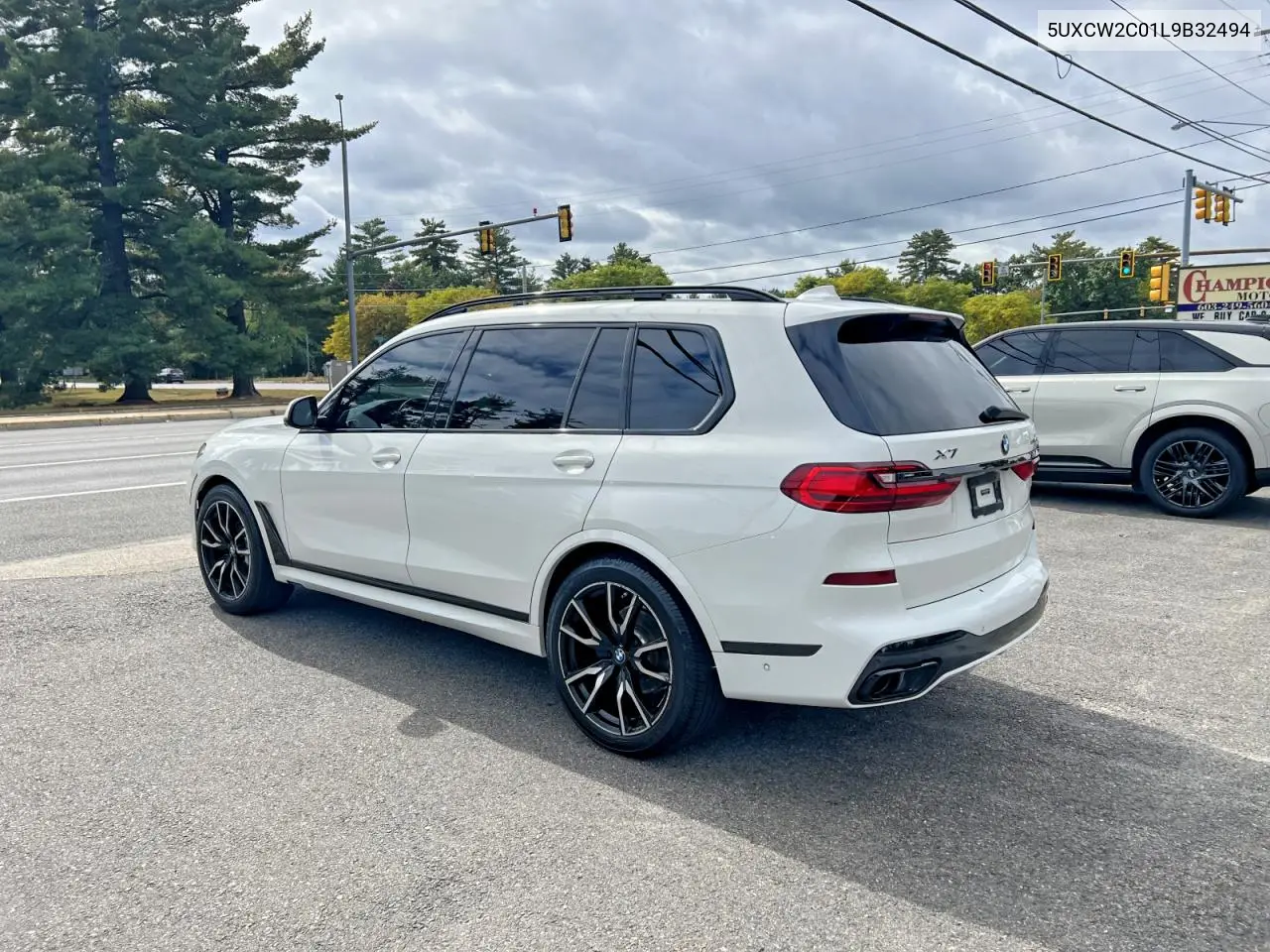 2020 BMW X7 VIN 5UXCW2C01L9B32494 — фото 3