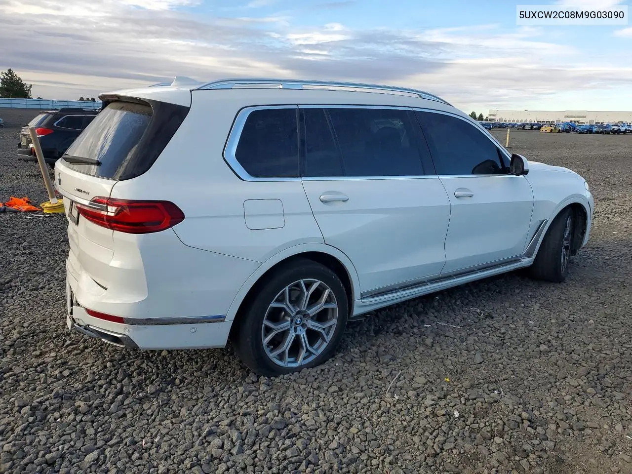 2021 BMW X7 VIN 5UXCW2C08M9G03090 — фото 3