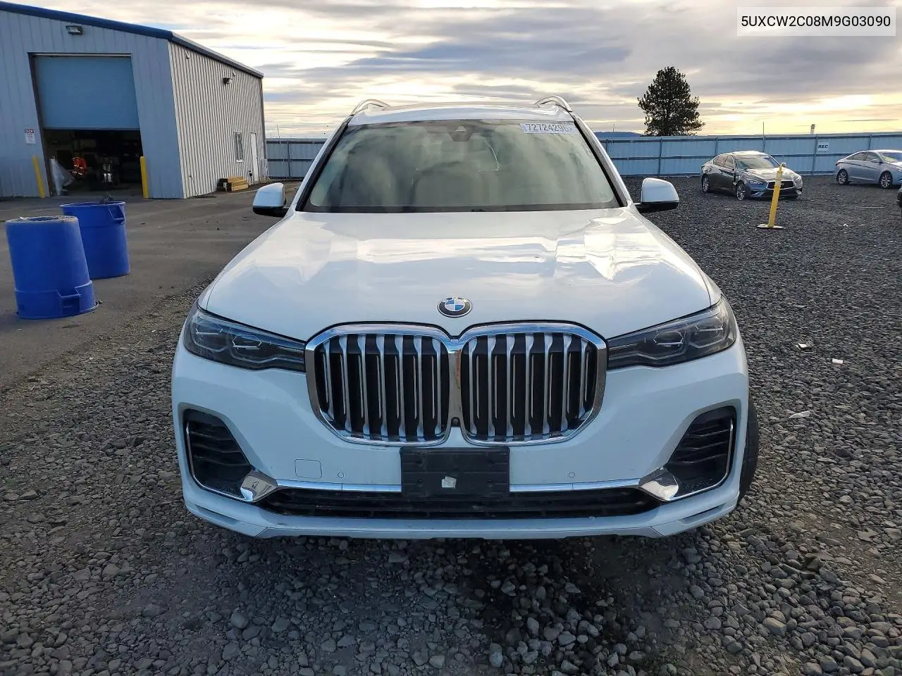 2021 BMW X7 VIN 5UXCW2C08M9G03090 — фото 5