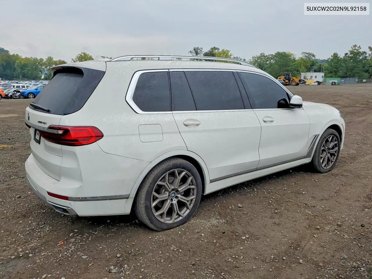 2022 BMW X7 VIN 5UXCW2C02N9L92158 — фото 3