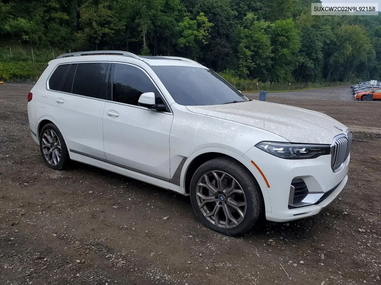 2022 BMW X7 VIN 5UXCW2C02N9L92158 — фото 4