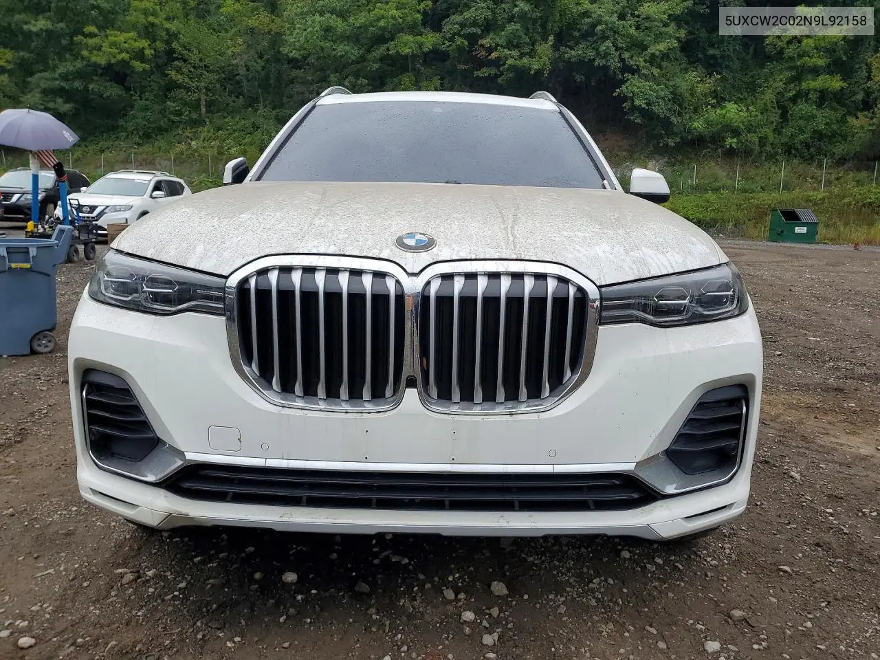 2022 BMW X7 VIN 5UXCW2C02N9L92158 — фото 5
