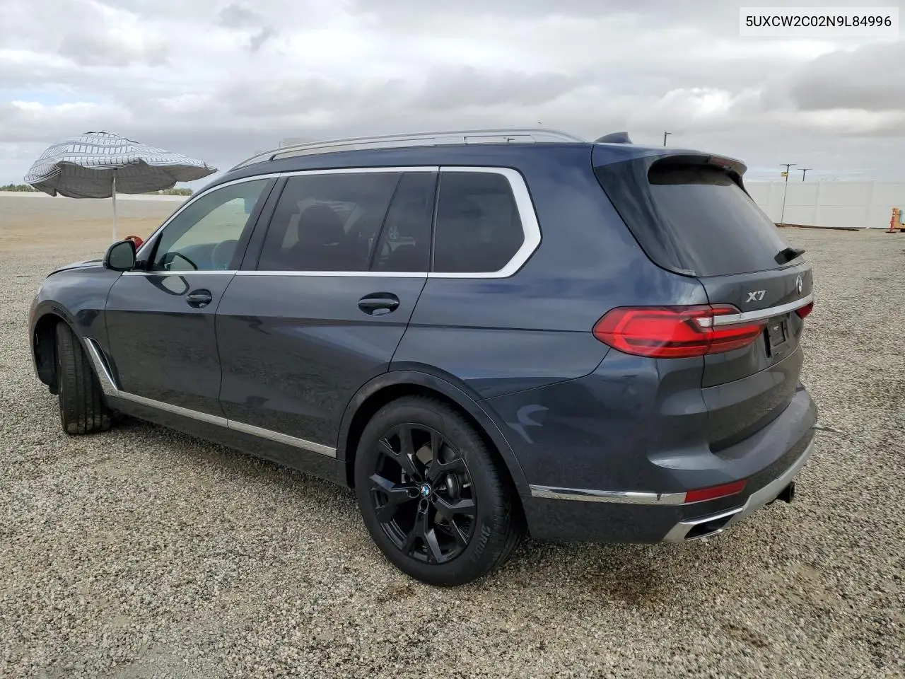 2022 BMW X7 VIN 5UXCW2C02N9L84996 — фото 2
