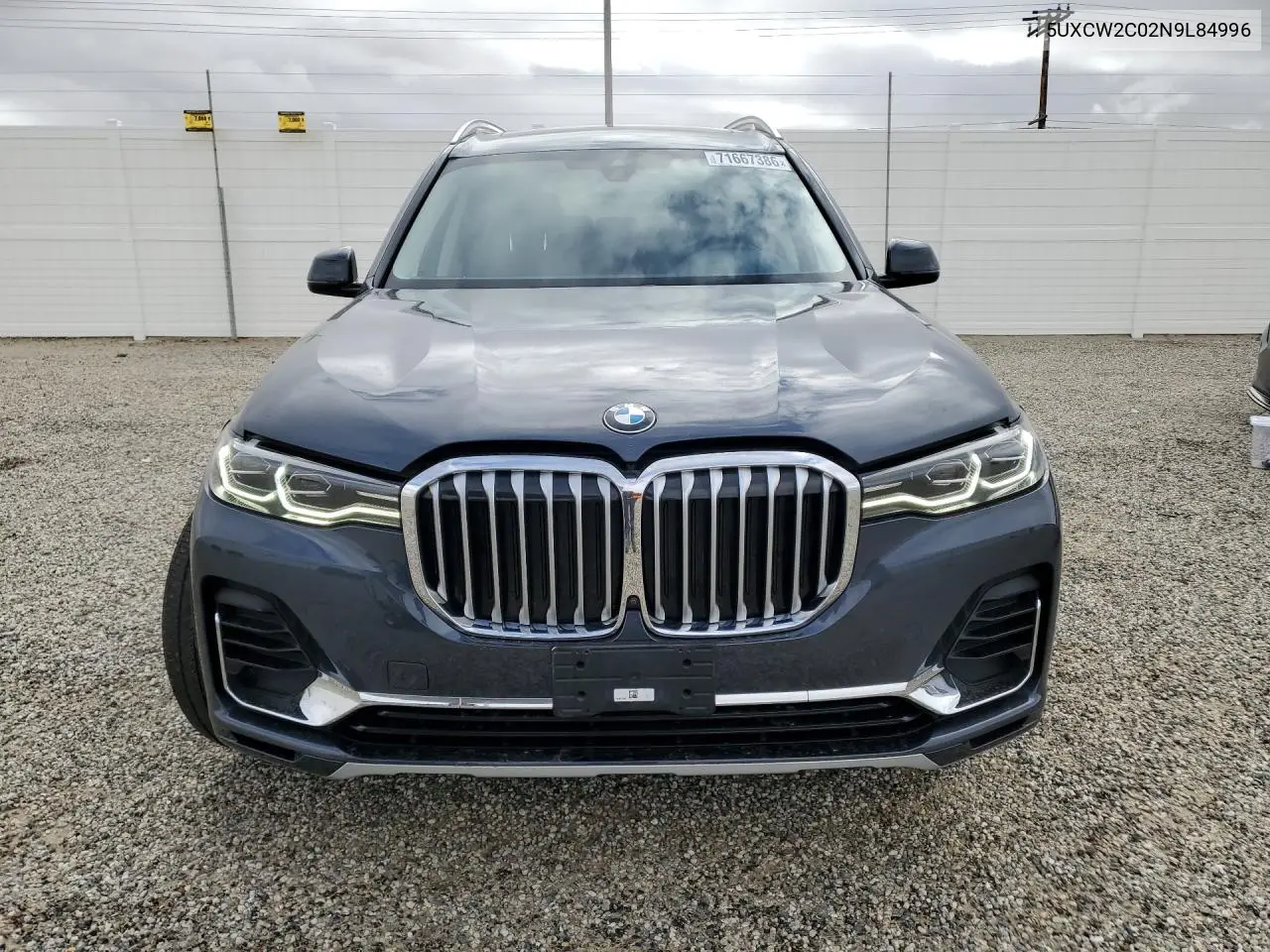 2022 BMW X7 VIN 5UXCW2C02N9L84996 — фото 5