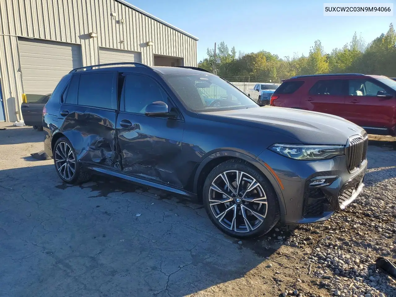 2022 BMW X7 VIN 5UXCW2C03N9M94066 — фото 4