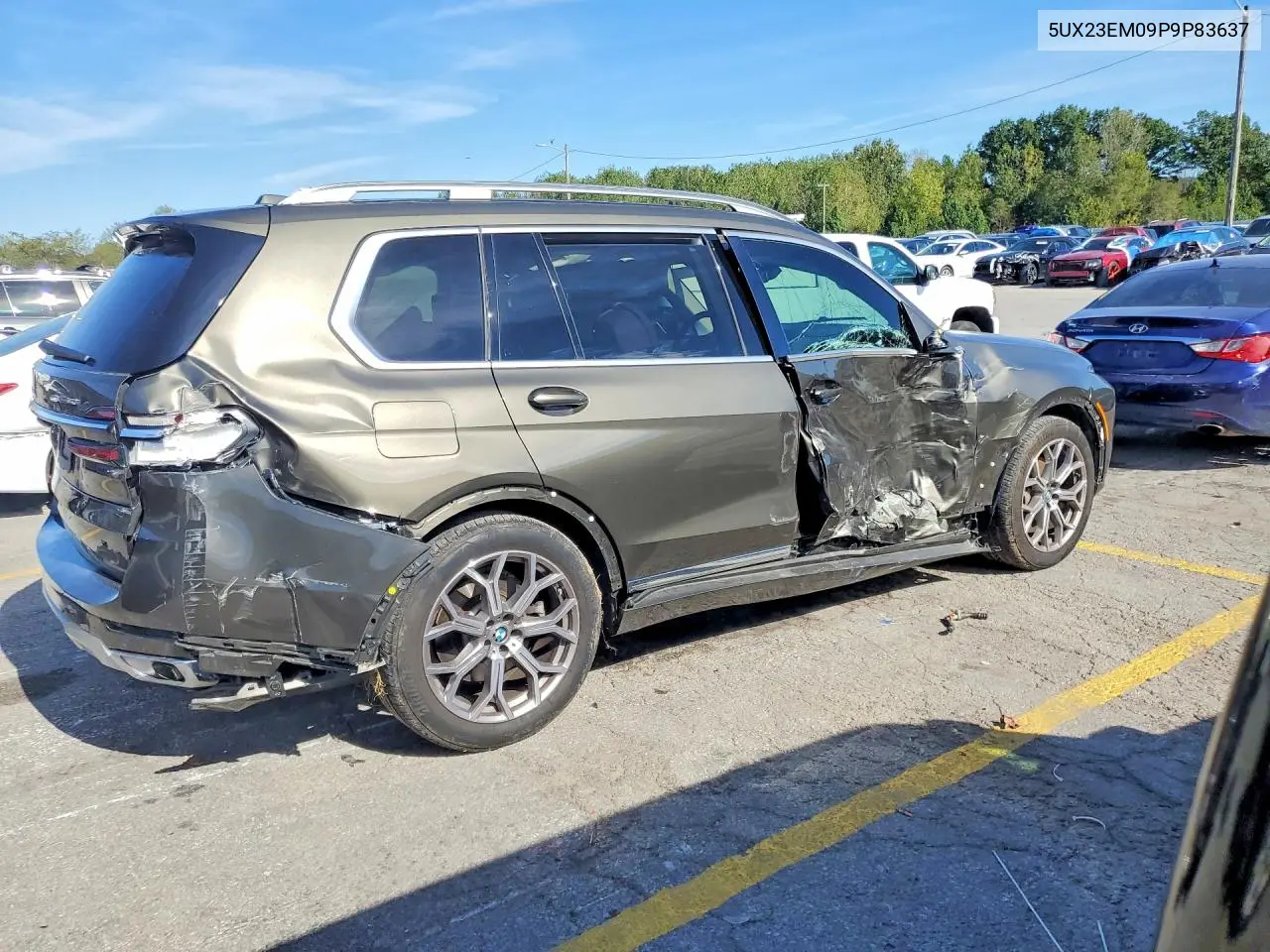 2023 BMW X7 VIN 5UX23EM09P9P83637 — фото 3