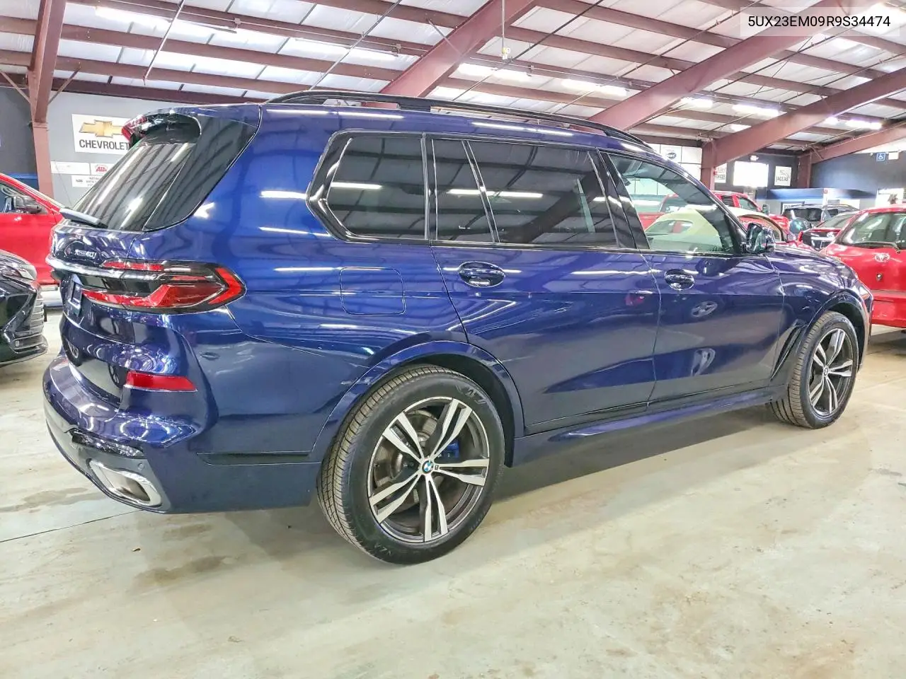 2024 BMW X7 VIN 5UX23EM09R9S34474 — фото 3