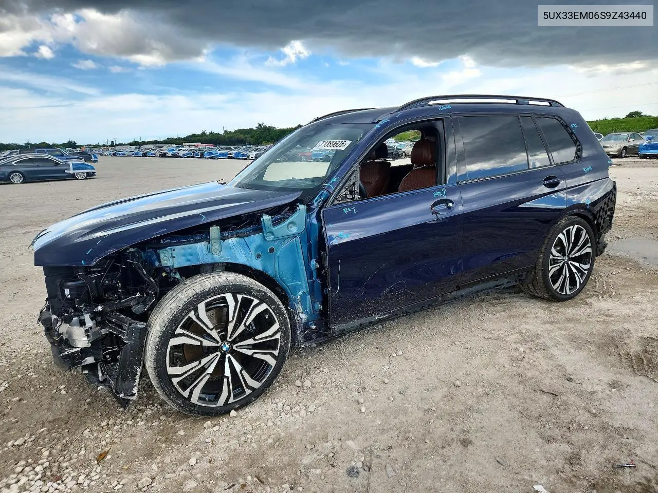 BMW X7 2025, VIN 5UX33EM06S9Z43440