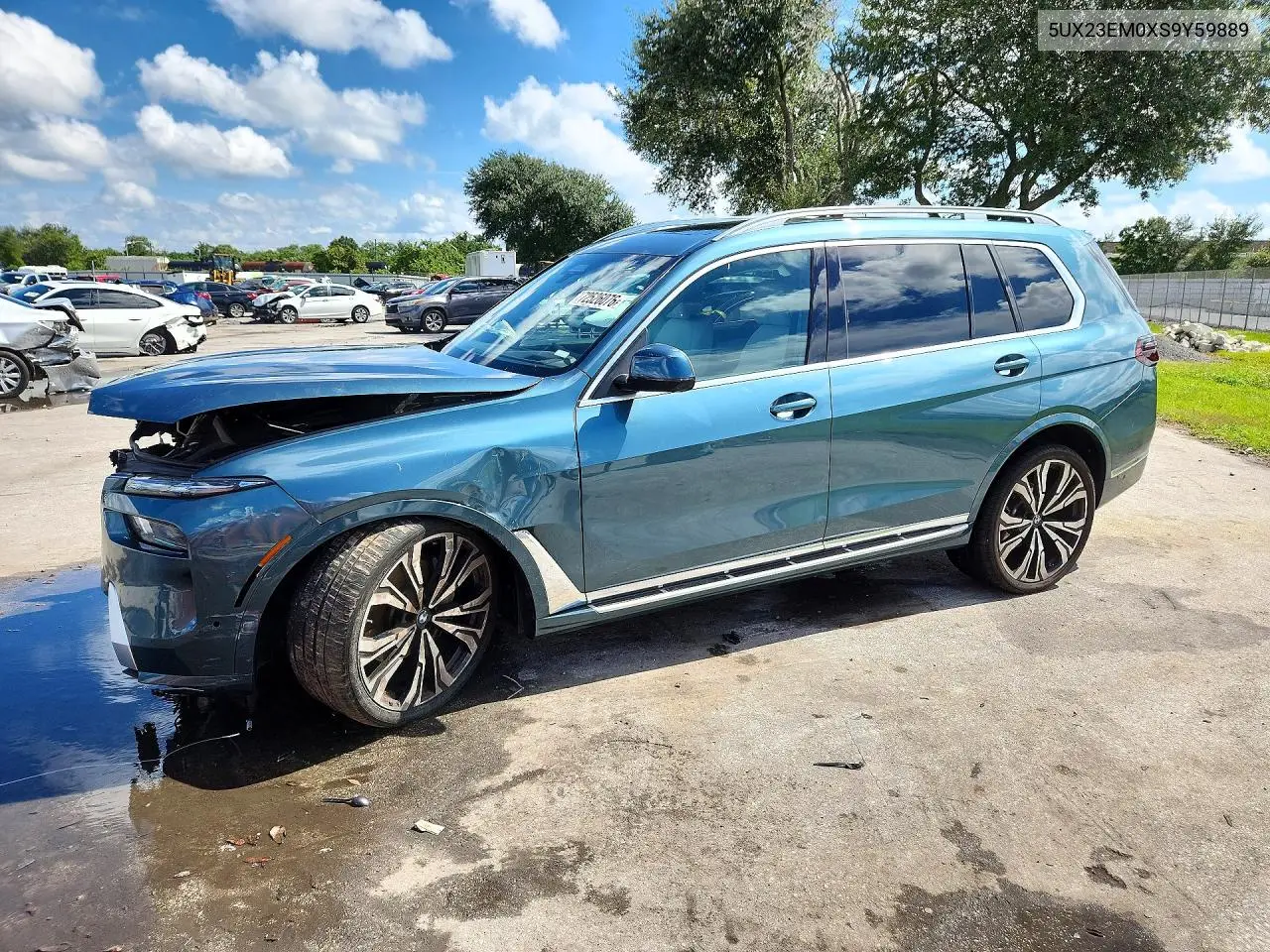 BMW X7 2025, VIN 5UX23EM0XS9Y59889