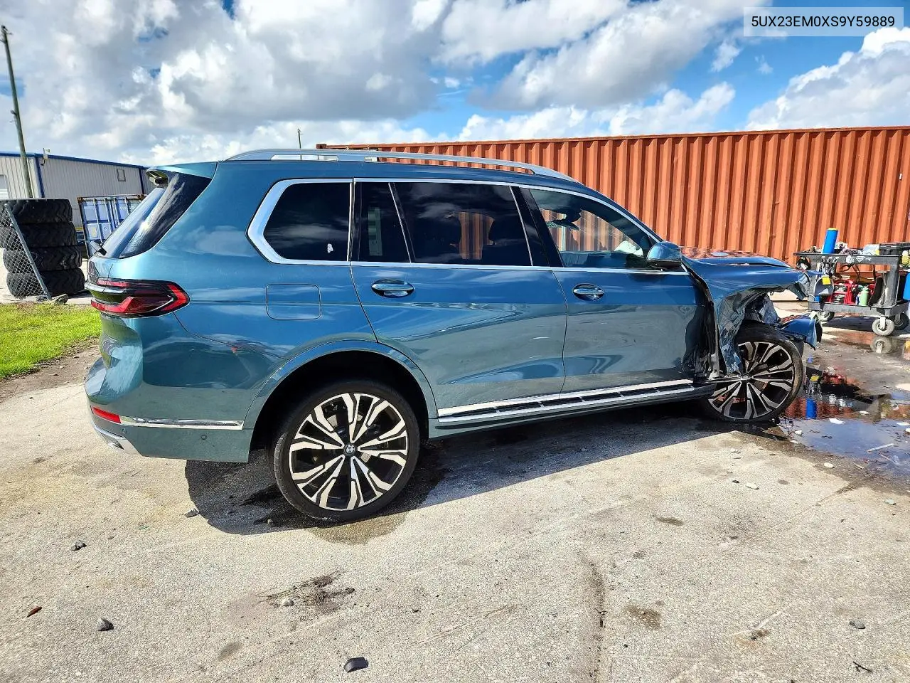 2025 BMW X7 VIN 5UX23EM0XS9Y59889 — фото 3