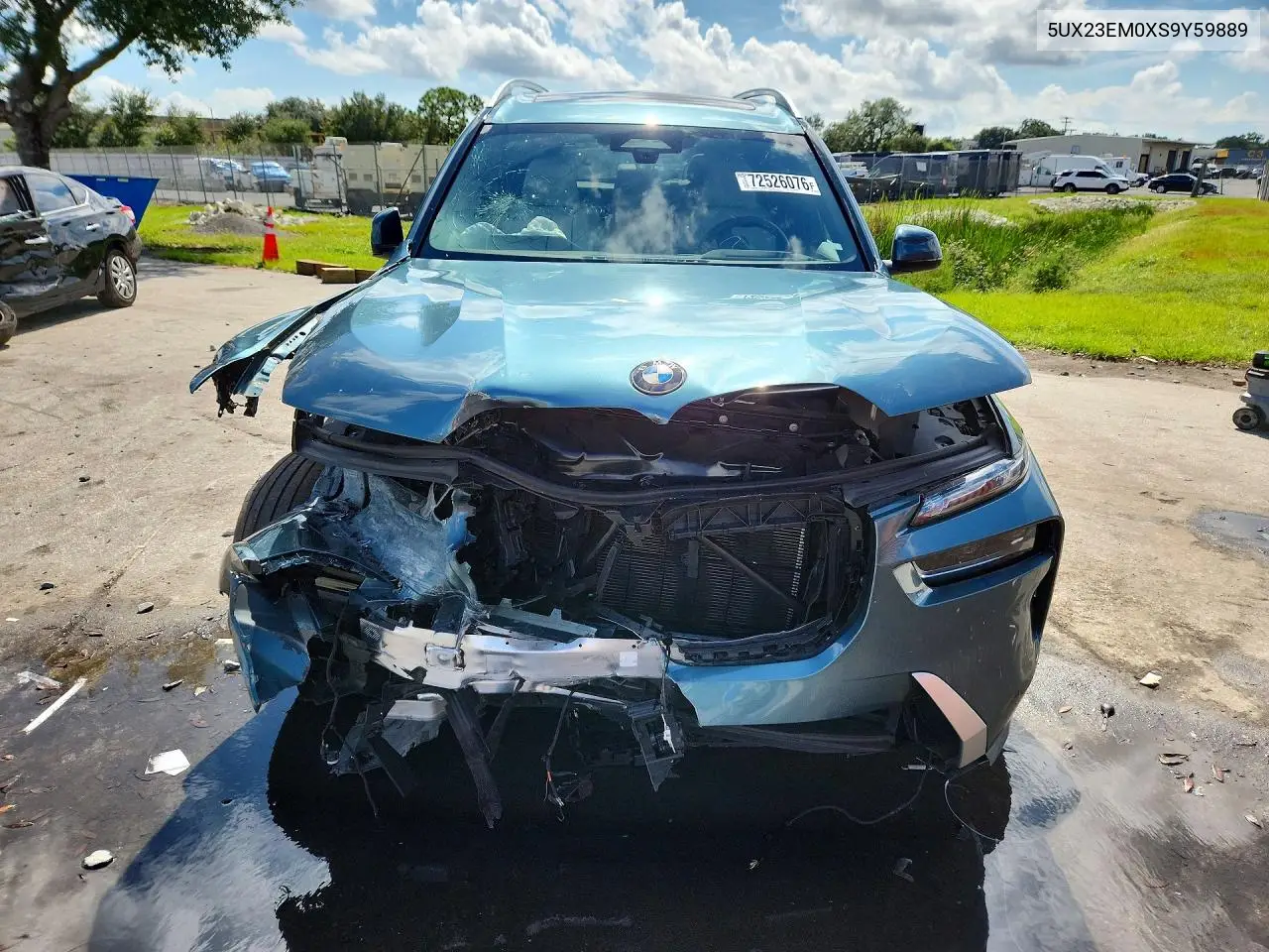 2025 BMW X7 VIN 5UX23EM0XS9Y59889 — фото 5