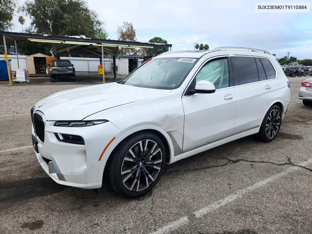 BMW X7 2026, VIN 5UX23EM01T9110884