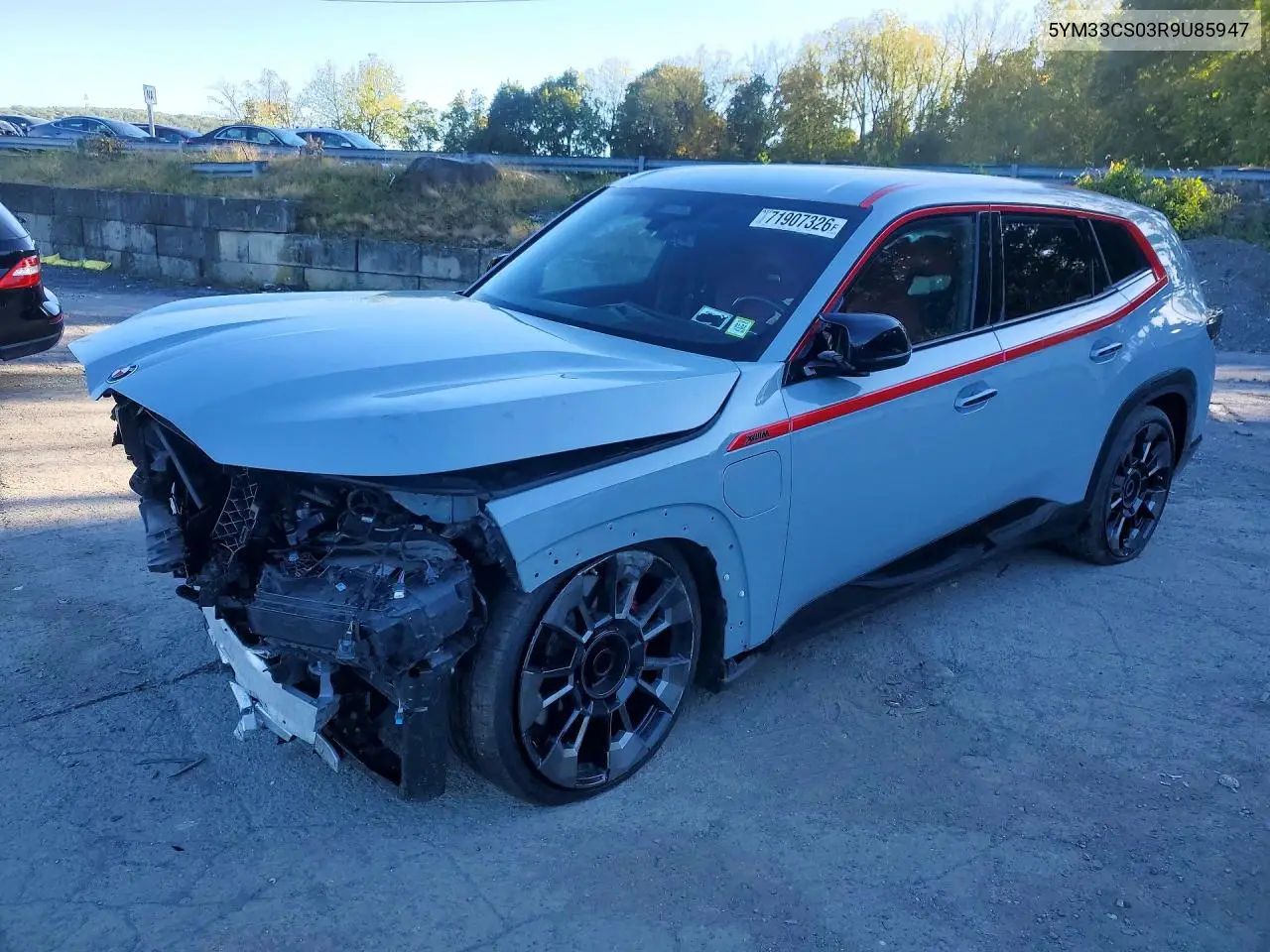BMW XM 2024, VIN 5YM33CS03R9U85947