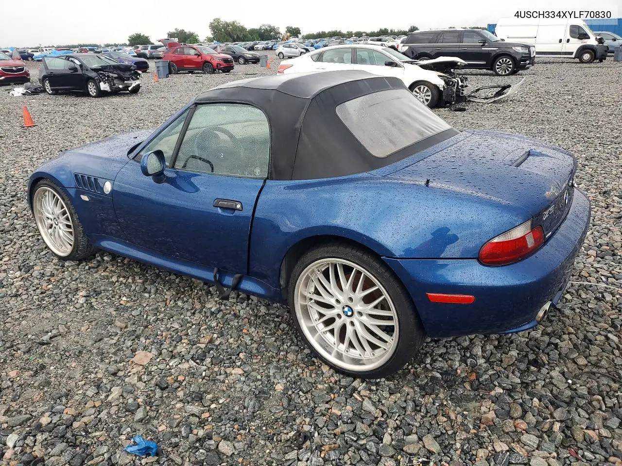 2000 BMW Z3 VIN 4USCH334XYLF70830 — фото 2