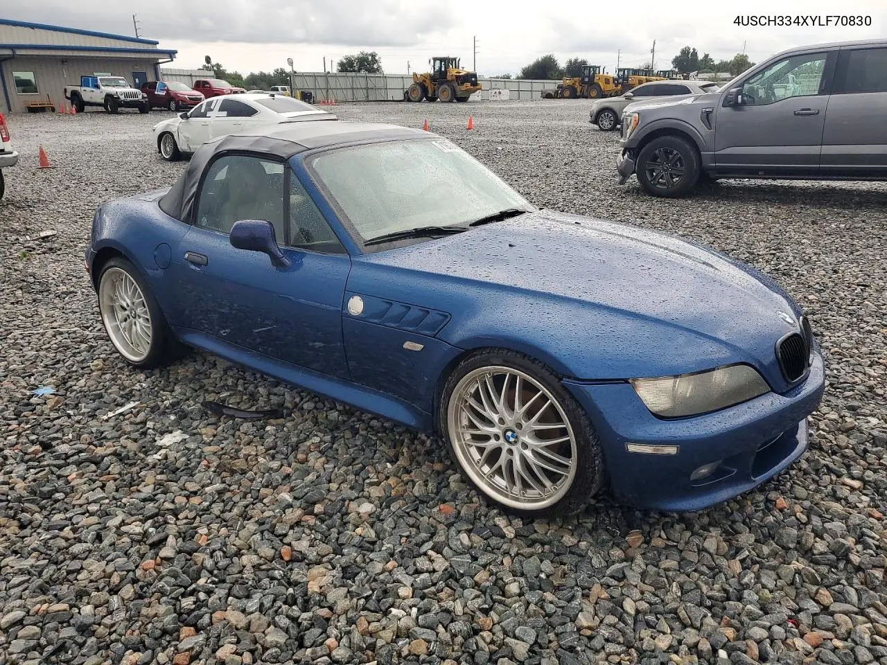 2000 BMW Z3 VIN 4USCH334XYLF70830 — фото 4