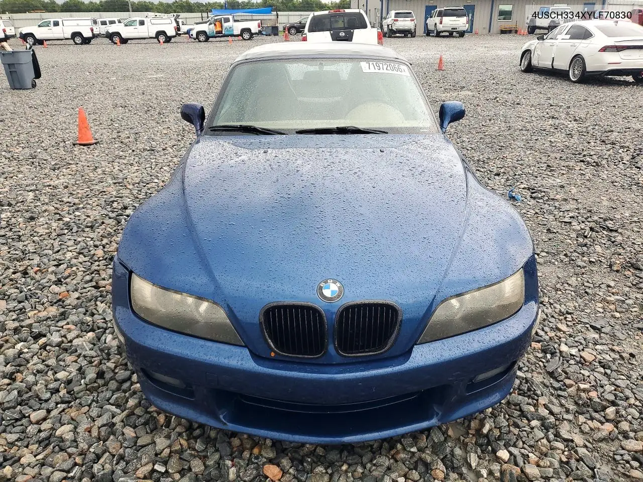 2000 BMW Z3 VIN 4USCH334XYLF70830 — фото 5