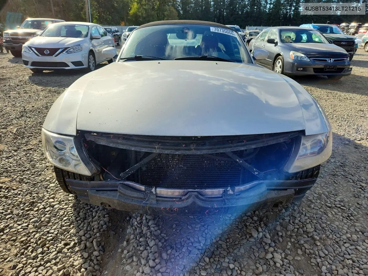 2003 BMW Z4 VIN 4USBT53413LT21215 — фото 5