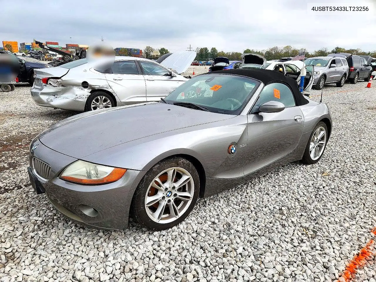 BMW Z4 2003, VIN 4USBT53433LT23256