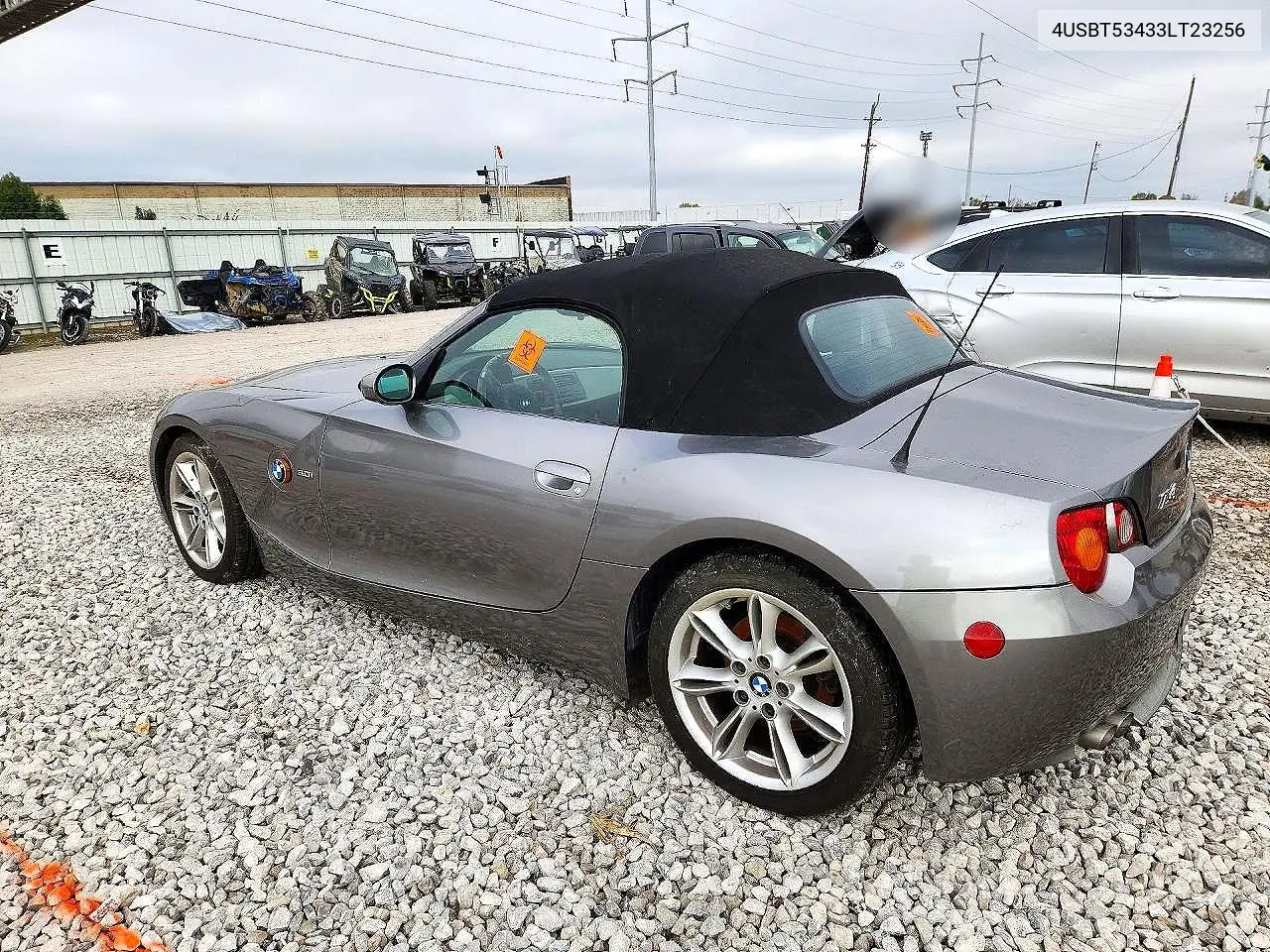 2003 BMW Z4 VIN 4USBT53433LT23256 — фото 2