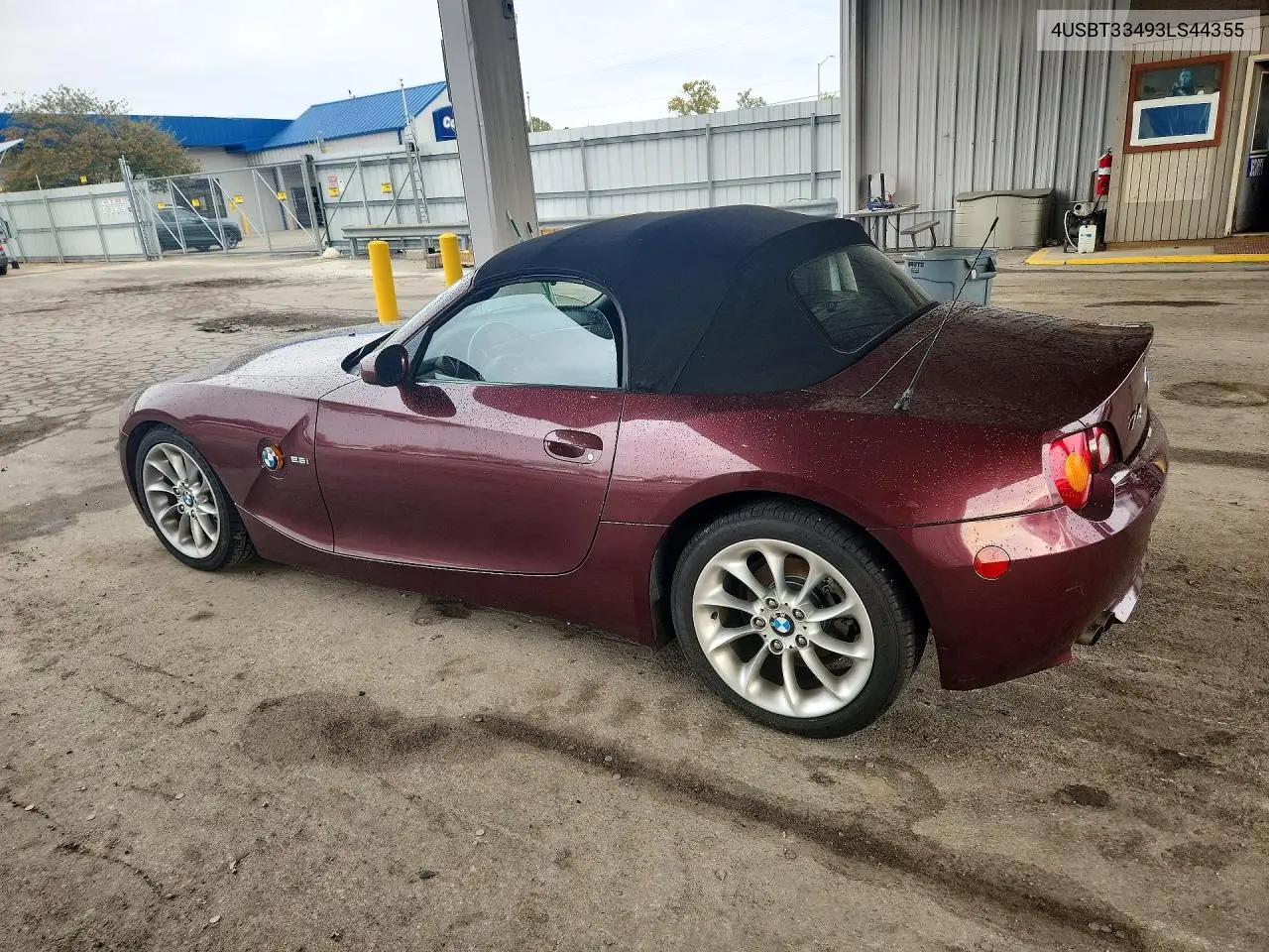 2003 BMW Z4 VIN 4USBT33493LS44355 — фото 2