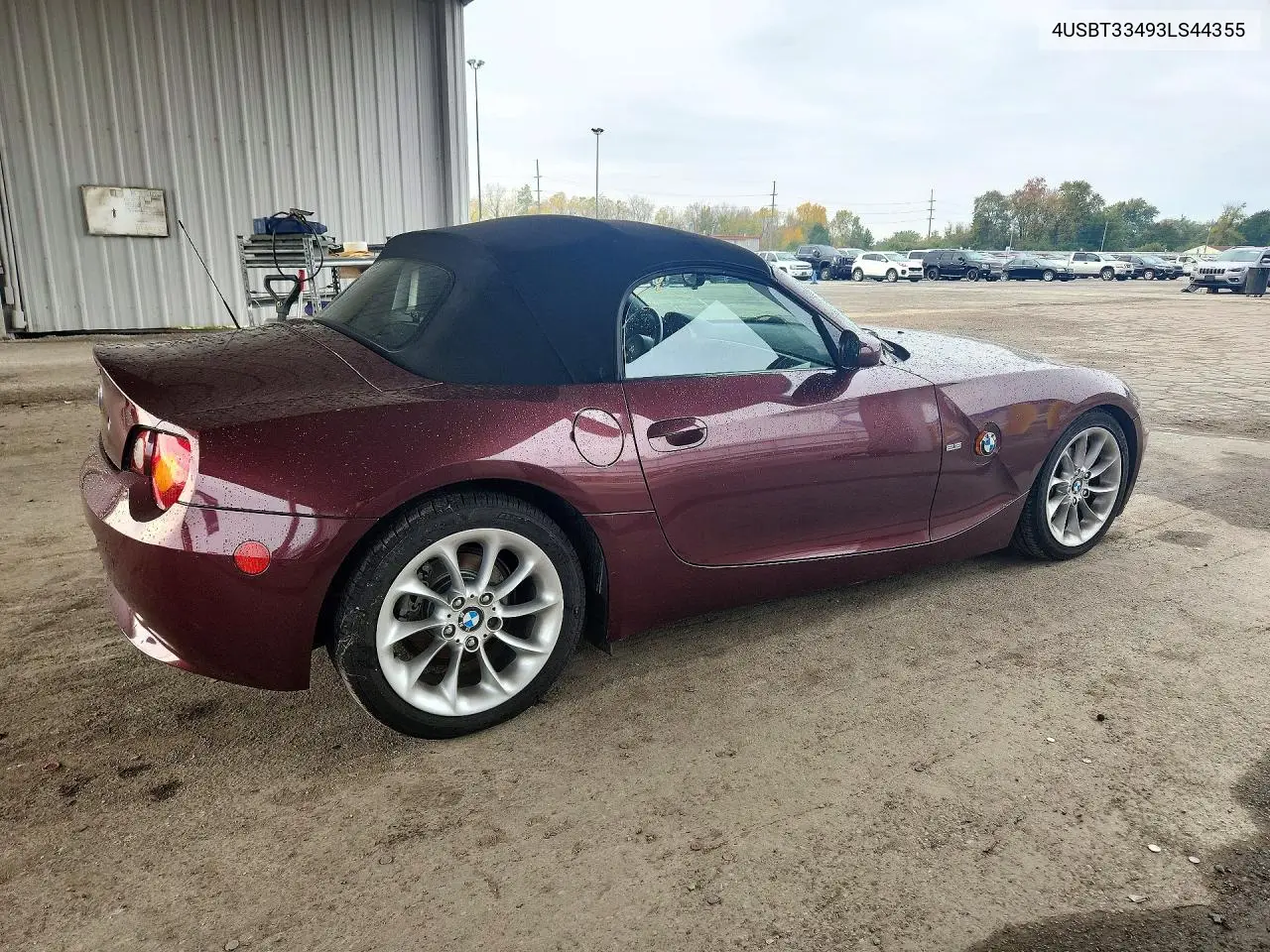 2003 BMW Z4 VIN 4USBT33493LS44355 — фото 3
