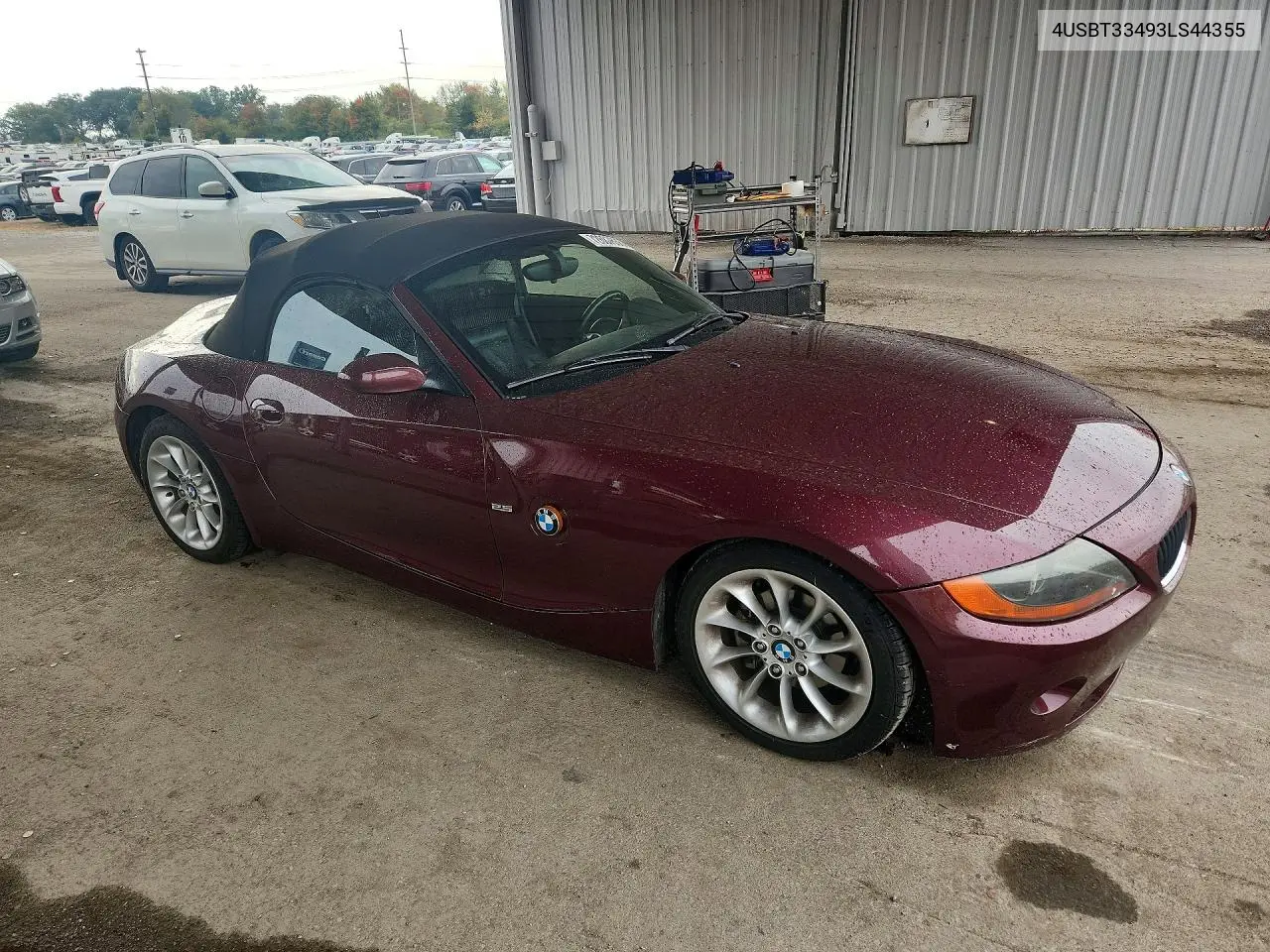 2003 BMW Z4 VIN 4USBT33493LS44355 — фото 4