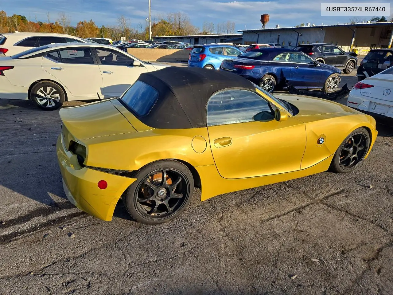 2004 BMW Z4 VIN 4USBT33574LR67440 — фото 3
