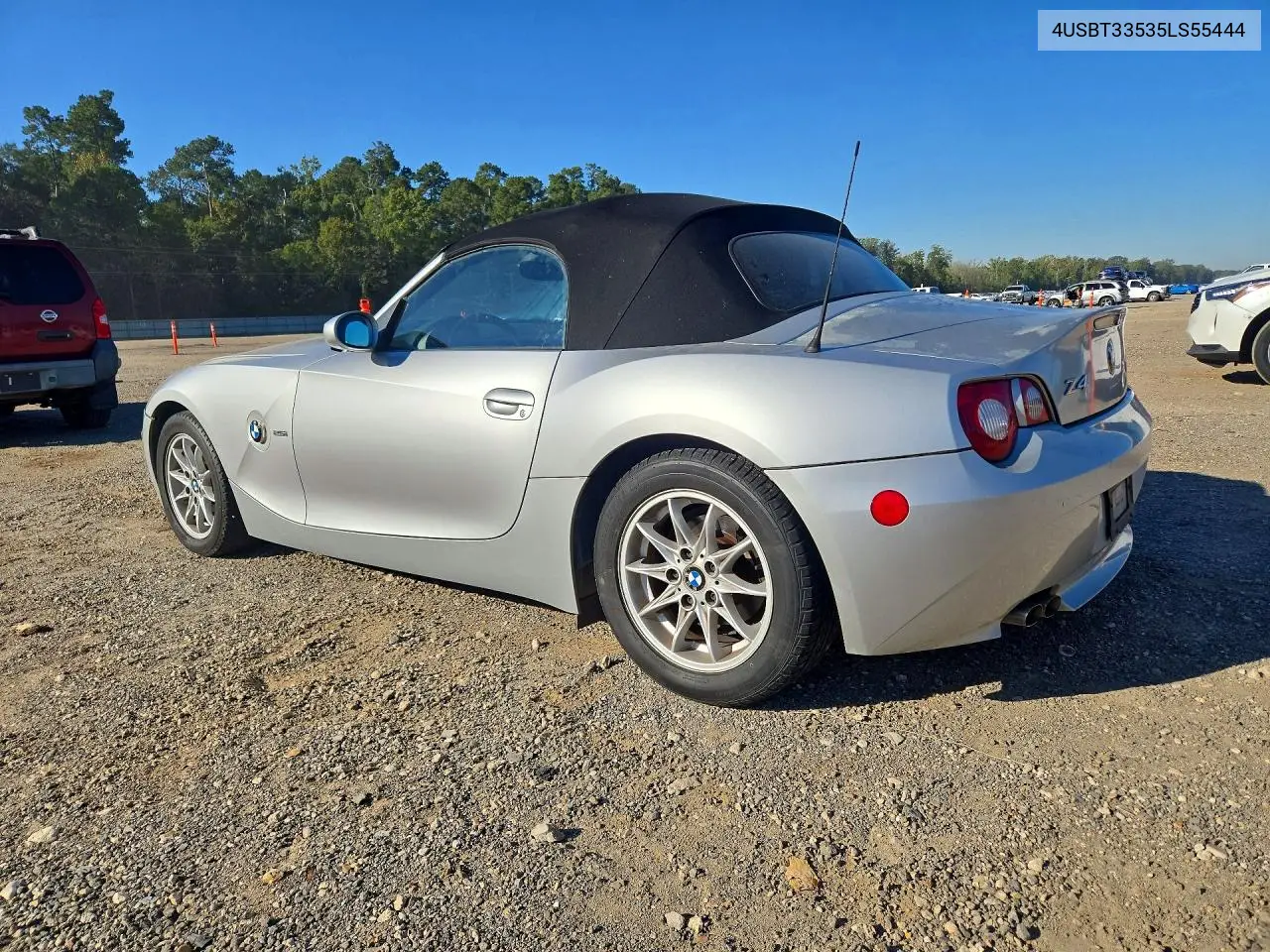 2005 BMW Z4 VIN 4USBT33535LS55444 — фото 2