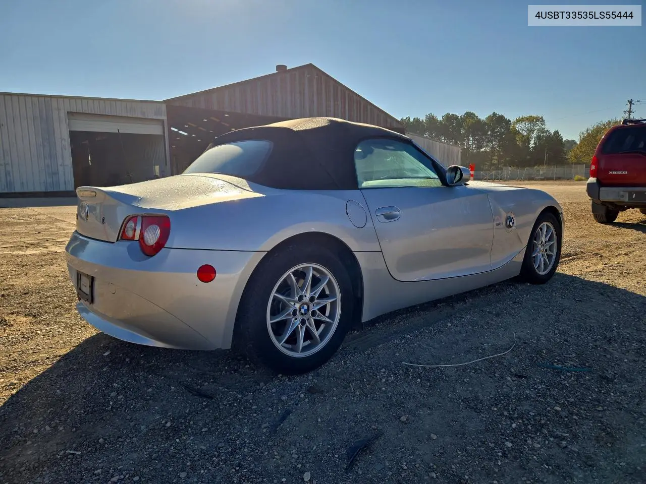 2005 BMW Z4 VIN 4USBT33535LS55444 — фото 3