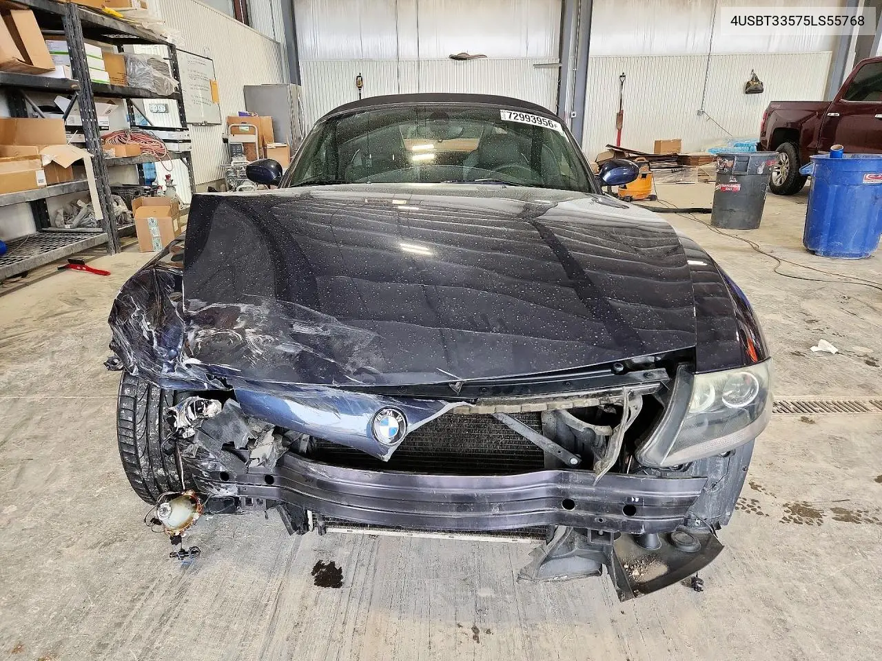 2005 BMW Z4 VIN 4USBT33575LS55768 — фото 5