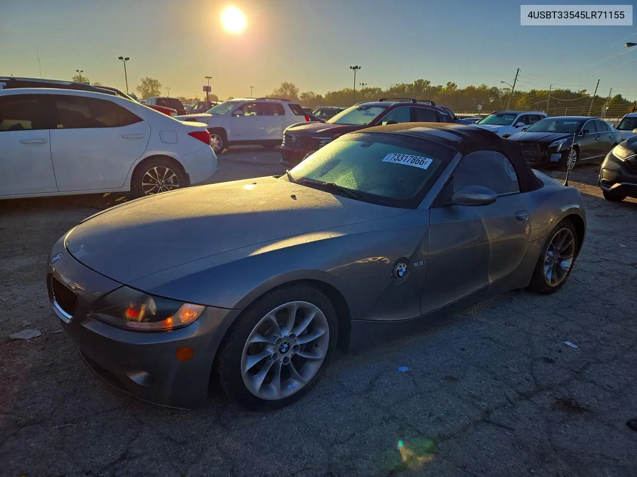 BMW Z4 2005, VIN 4USBT33545LR71155