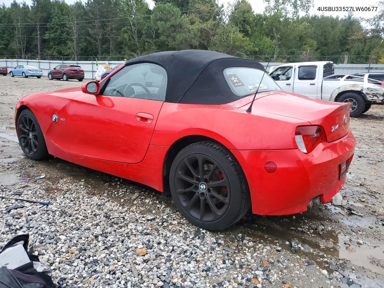 2007 BMW Z4 VIN 4USBU33527LW60677 — фото 2