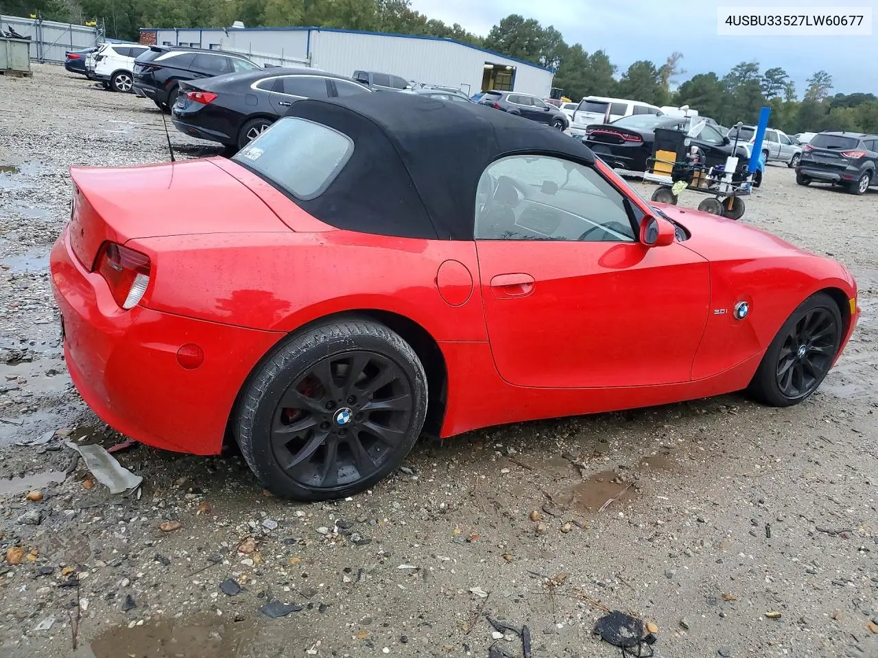 2007 BMW Z4 VIN 4USBU33527LW60677 — фото 3