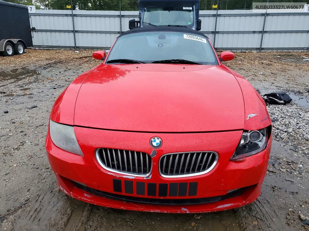 2007 BMW Z4 VIN 4USBU33527LW60677 — фото 5
