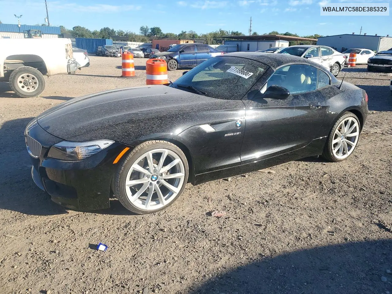 BMW Z4 2013, VIN WBALM7C58DE385329