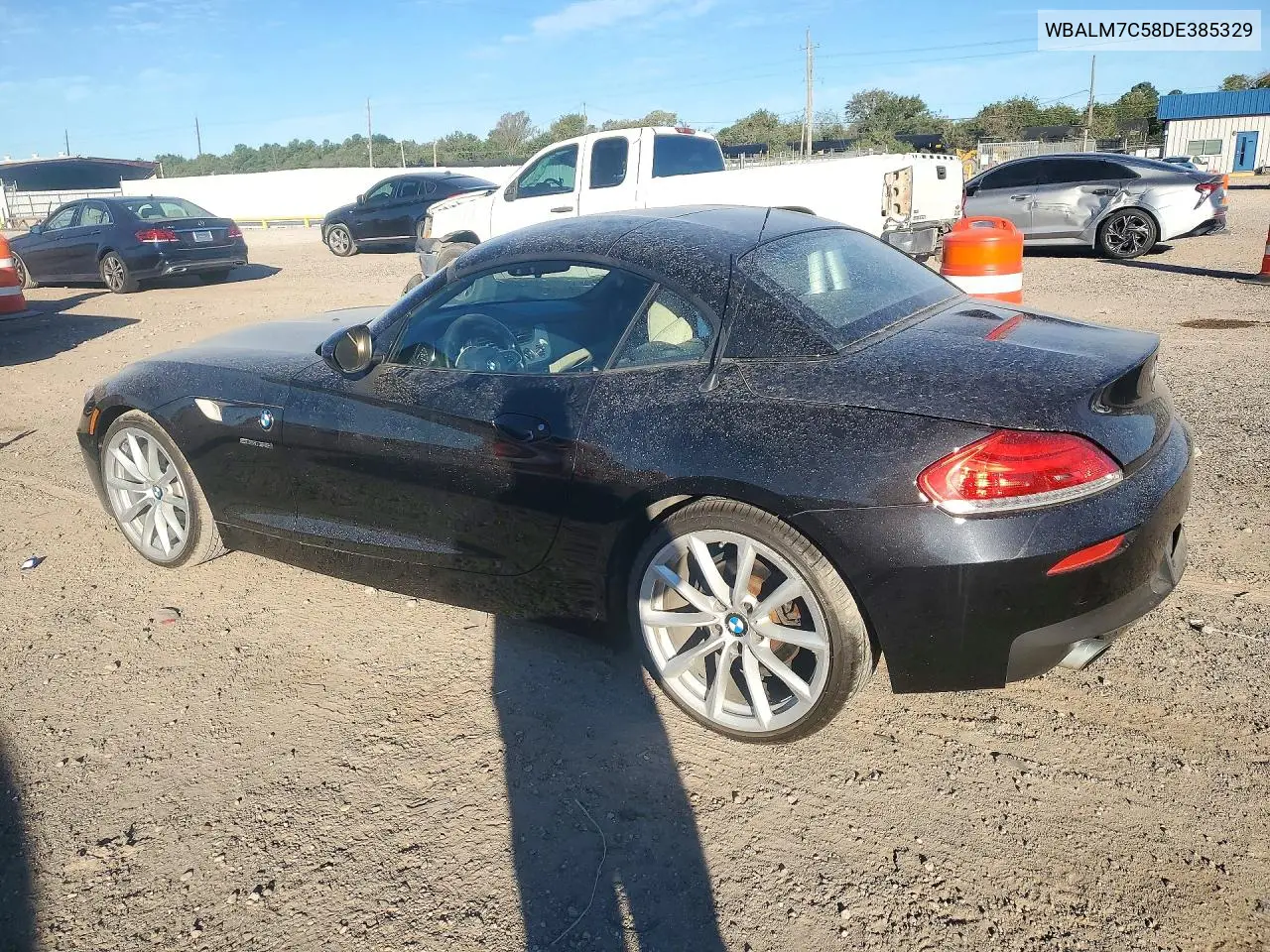2013 BMW Z4 VIN WBALM7C58DE385329 — фото 2