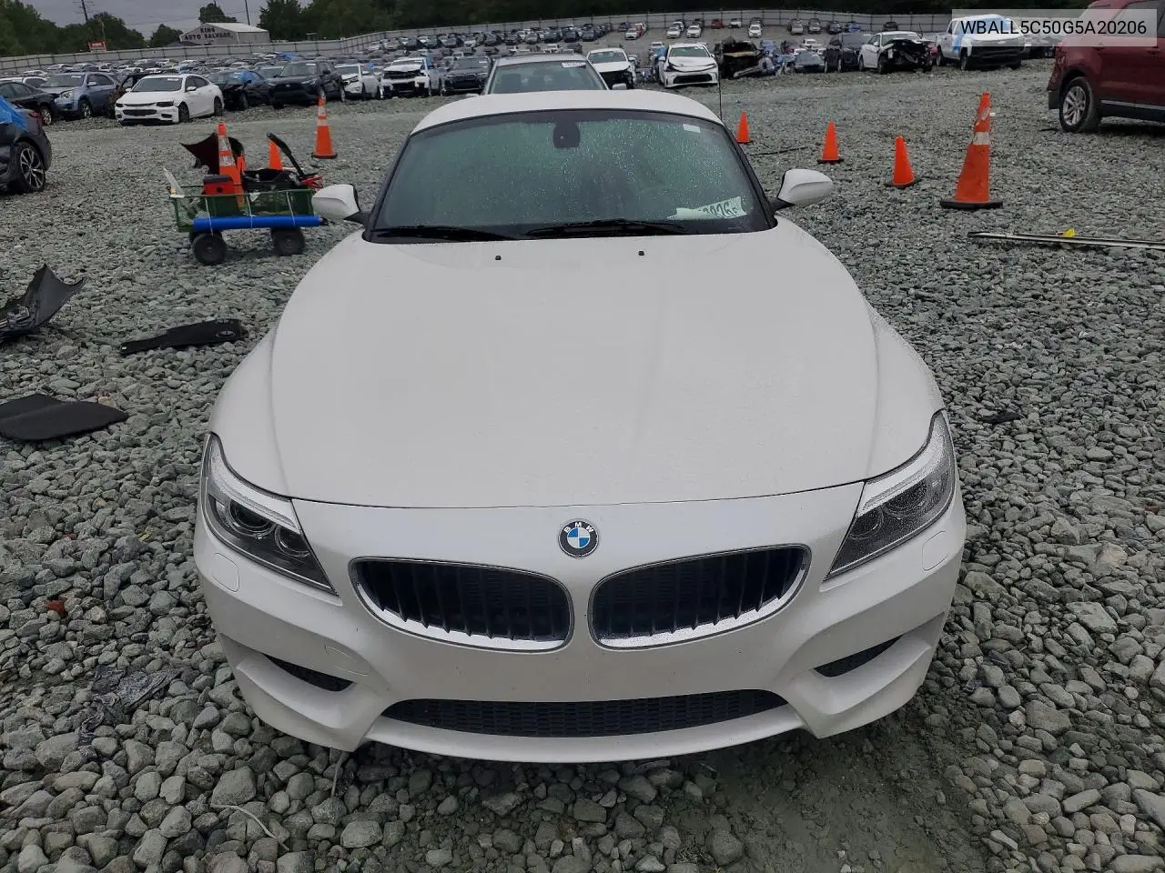 2016 BMW Z4 VIN WBALL5C50G5A20206 — фото 5