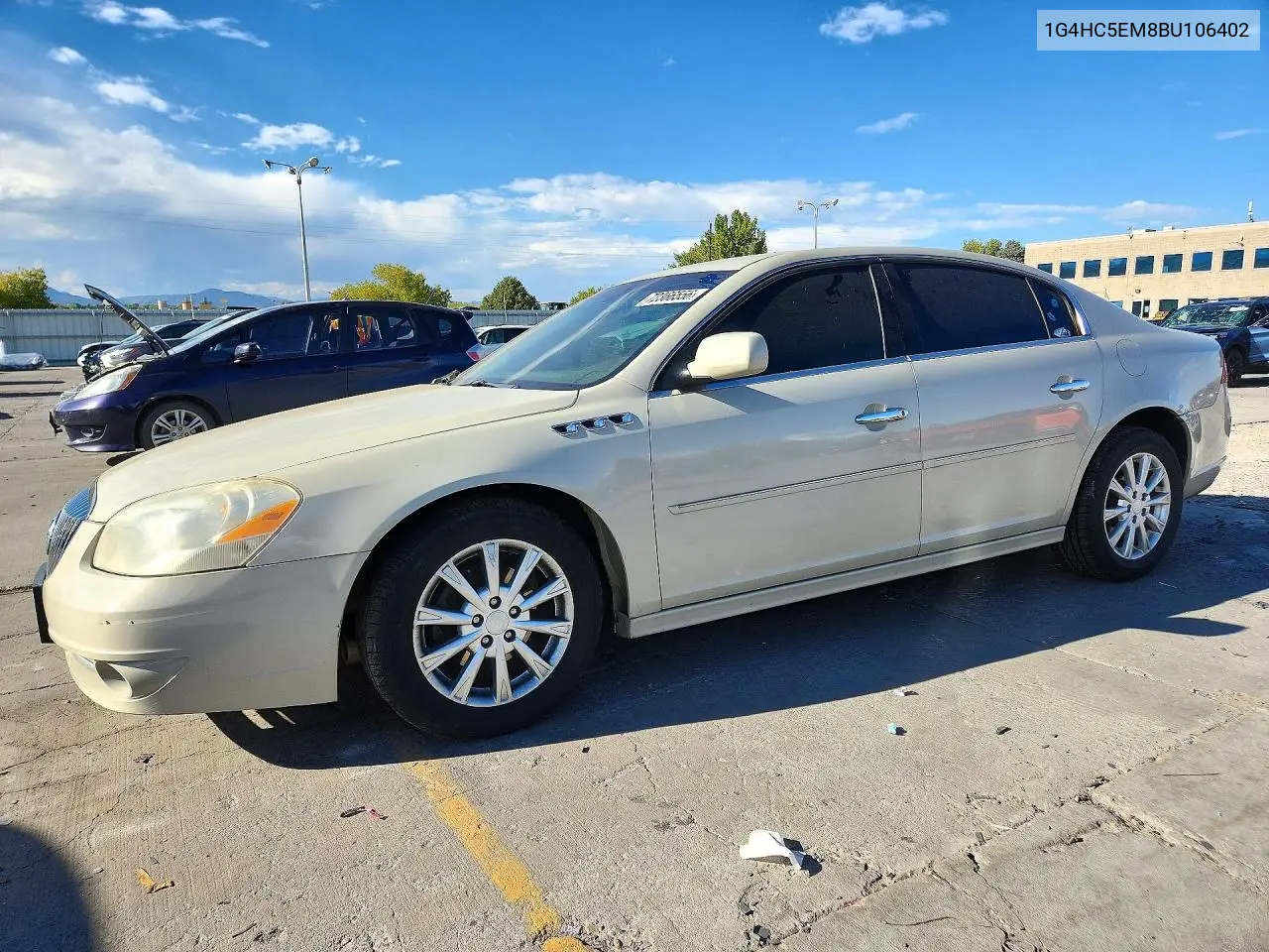 BUICK LUCERNE 2011, VIN 1G4HC5EM8BU106402